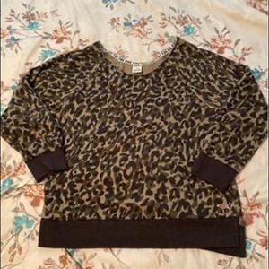 Pink slouchy sweatshirt